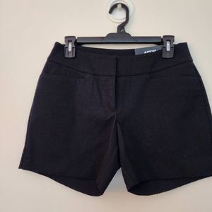 Apt 9 Black Mid Rise Black Shorts Nwt Size 4